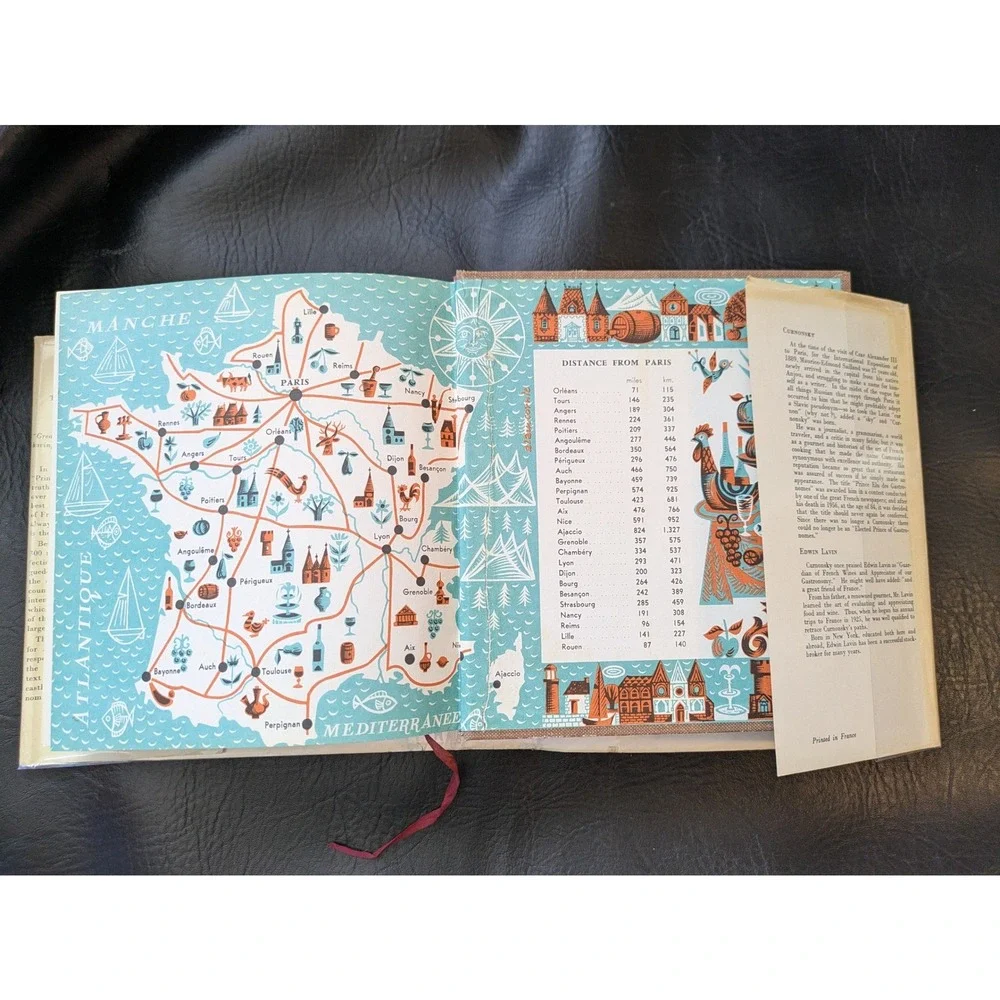 Traditional Recipes of the Provinces of France Curnonsky French Cookbook Vintage